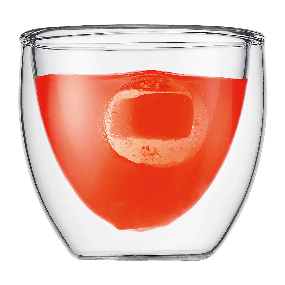 Set de 2 verres 8 cl double parois Bodum