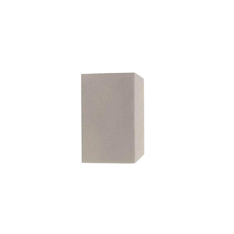 Industriële wandlamp beton met lichteffect - Meave