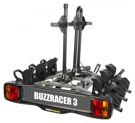 Porte-Vélo sur Boule d'Attelage Buzz Rack BuzzRacer 3 7 Broches 3 Vélos