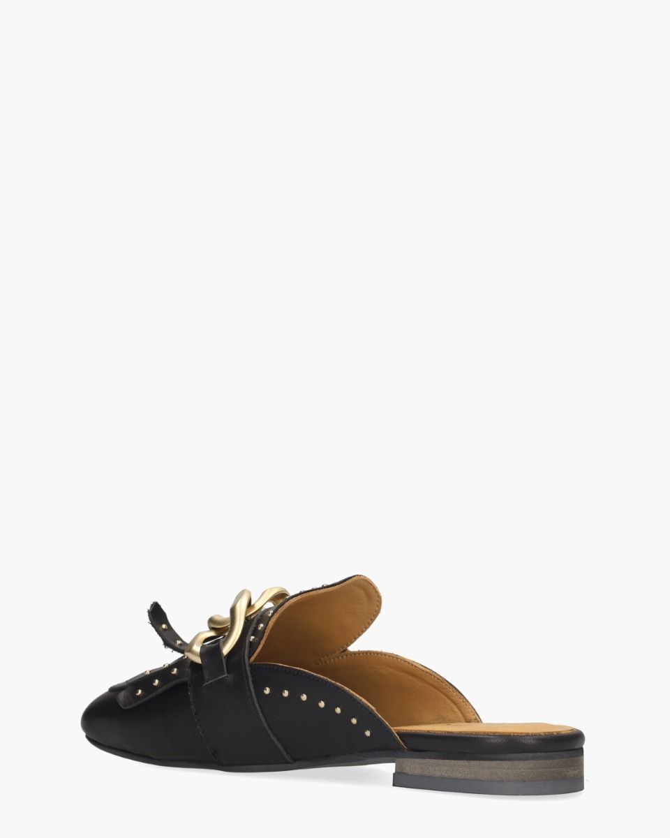 Gioia Wynne Zwart Damesloafers
