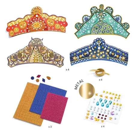 Djeco DIY: Mosaik Diademe