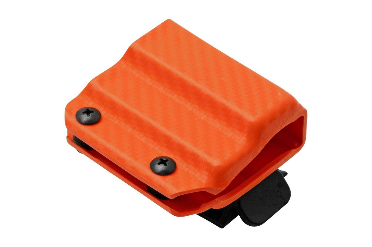 Clip And Carry Kydex Sheath Leatherman Raptor Response, Carbon Fiber Orange LRAPT-RESP-CF-ORNG riemholster