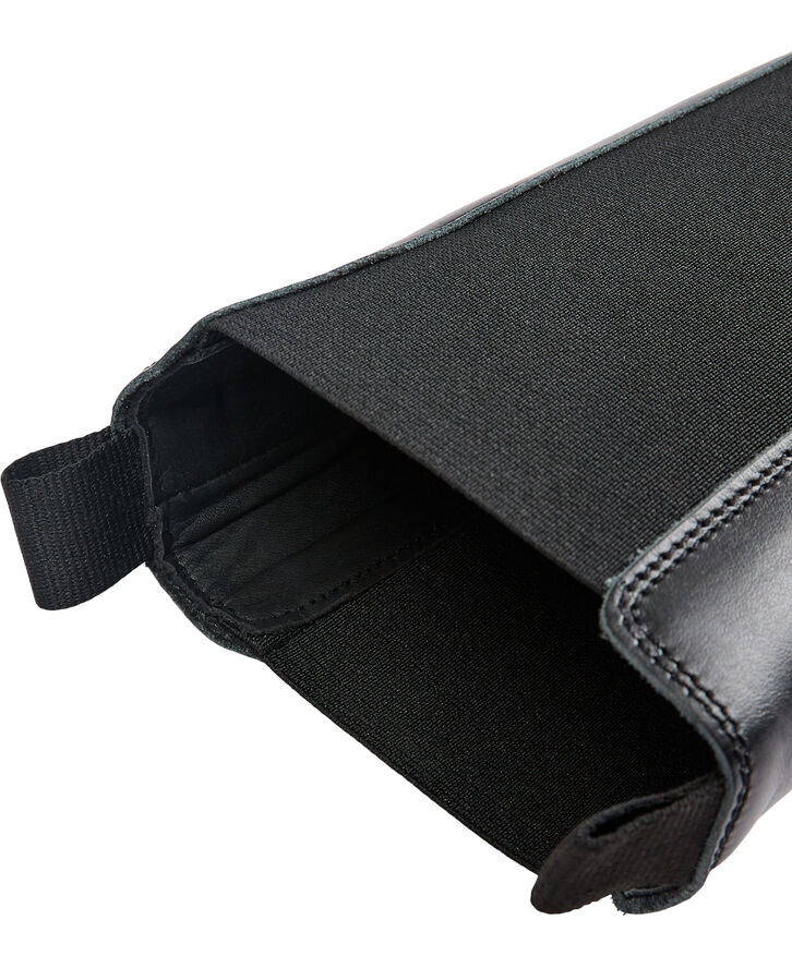 Ganni High Chelsea Boot Black Stitch Black