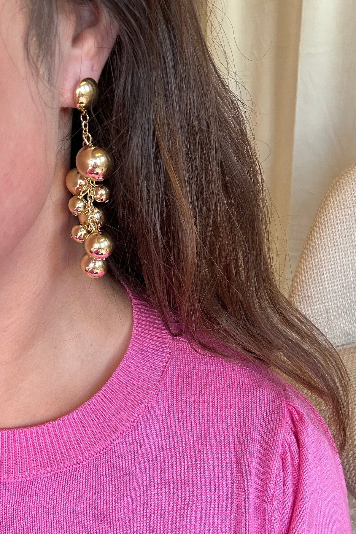 Mellow Moon Golden Drops Earring orgyldt