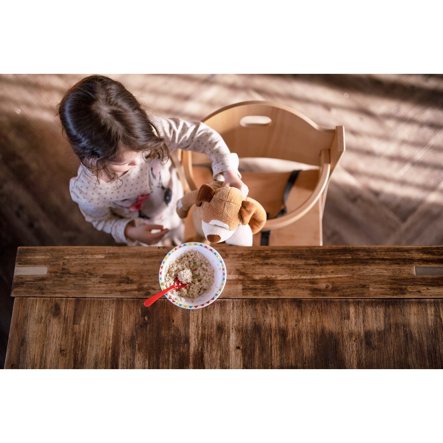 tiSsi® Kinderhochstuhl mit Brustbügel natur