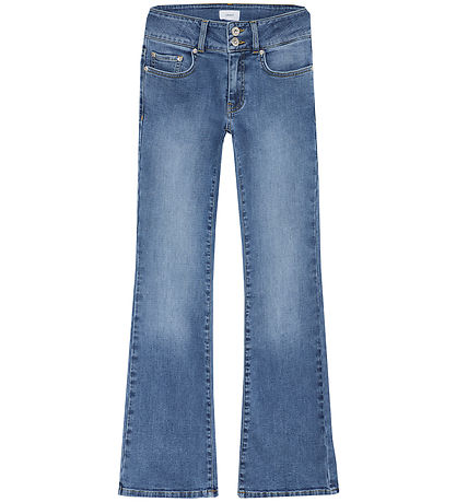 Grunt Hosen - Cancas Low Flare - Blue