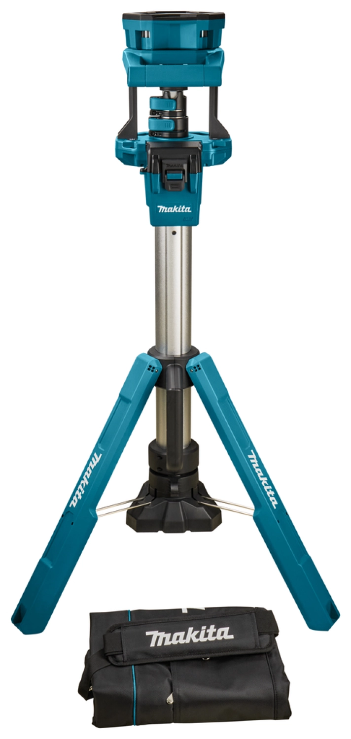 Makita NLADML813 14.4V - 18V Li-Ion accu bouwlamp op statief - 100-220cm - 3000 lumen