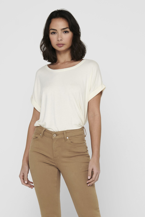 Only beige dames t-shirt