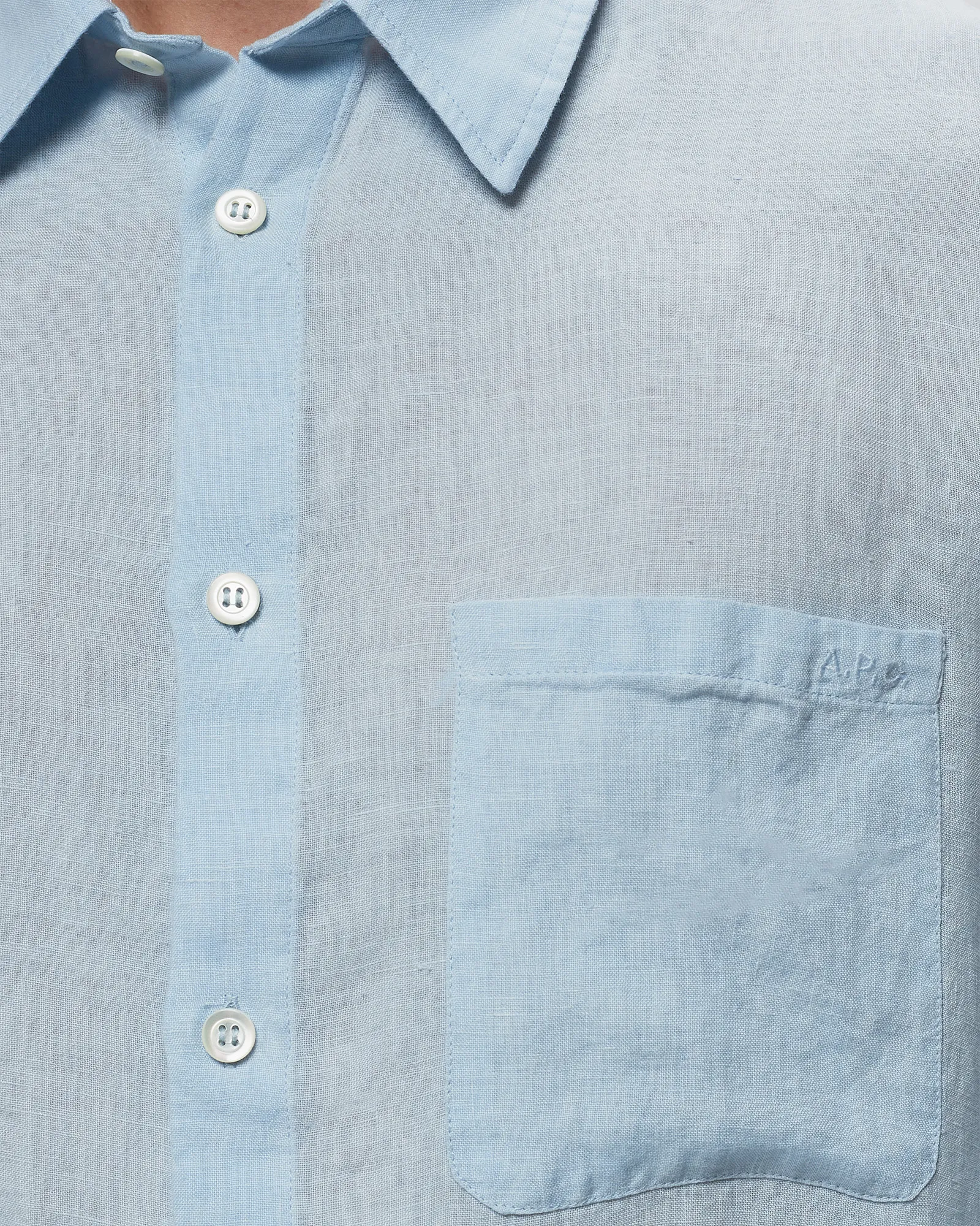 A.P.C. chemise cassel logo