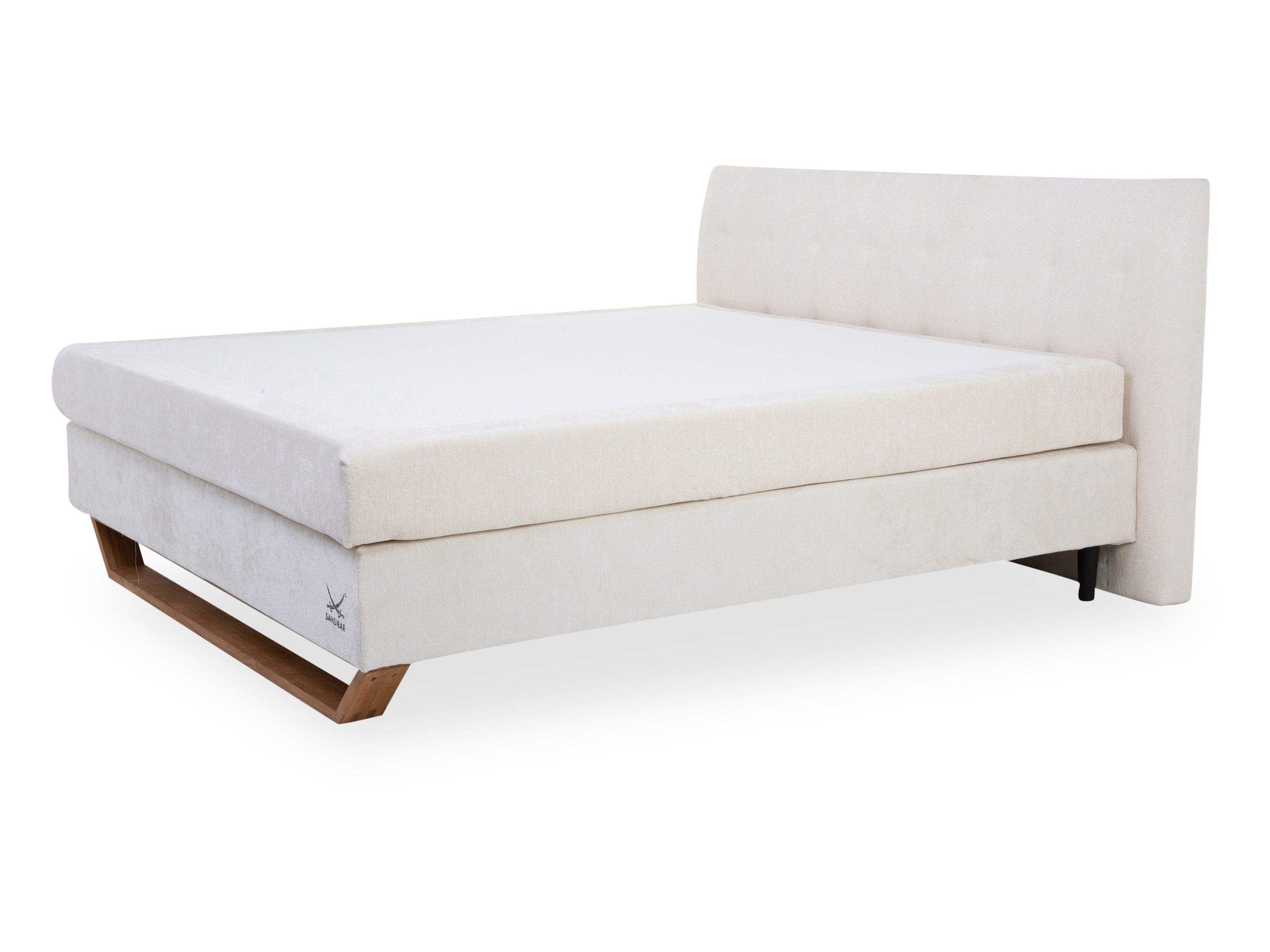 Boxspringbett SANSIBAR BILLUND 160X200 cm H2\/H2 9784 ivory