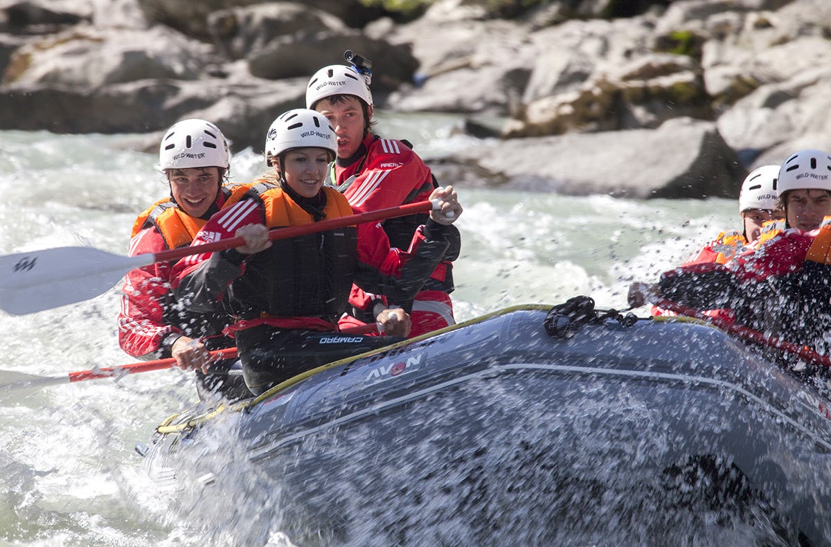 Extrem-Rafting im Ötztal