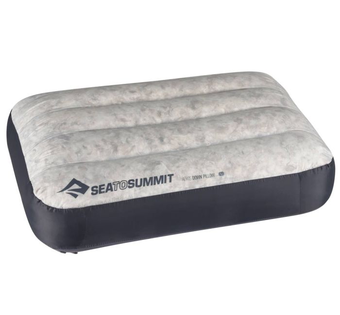Aeros Down Pillow Large Grey hovedpude