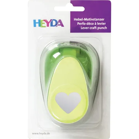 Heyda Hebel-Motivstanzer XL Herz