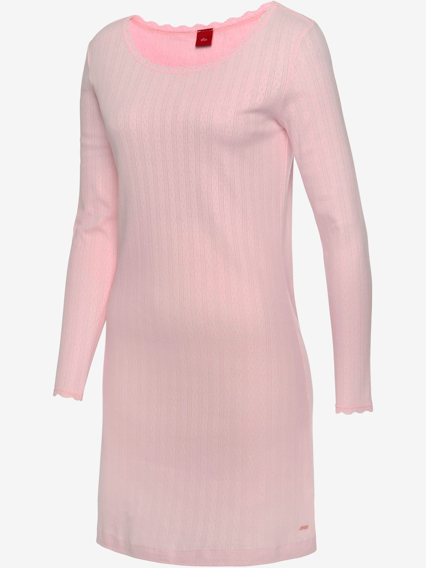 Chemise de nuit courte fantaisie en tricot jacquard