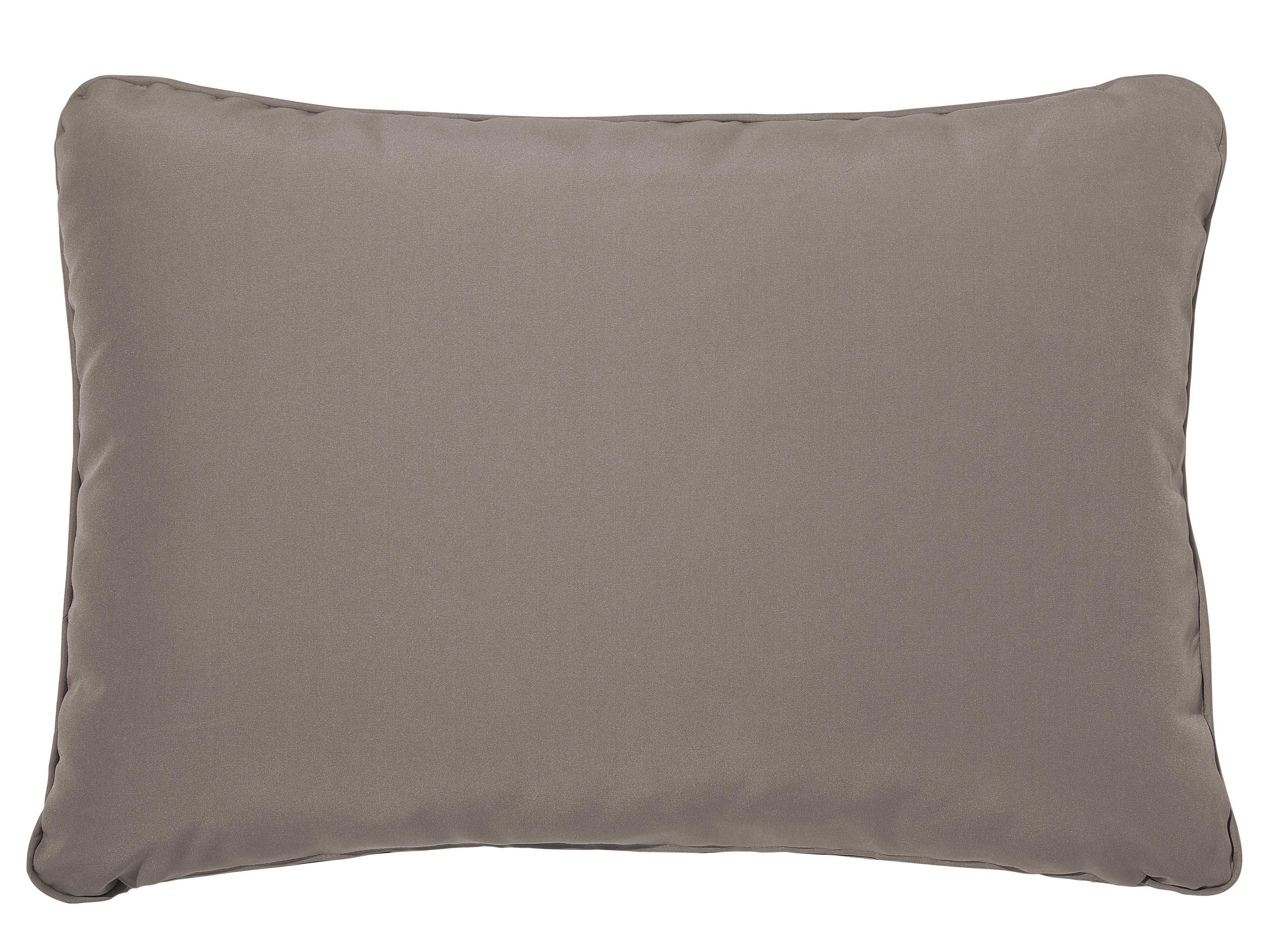 Tuinbank met zitkussen PORTICI 210 cm Eucalyptushout Lichtbruin/taupe