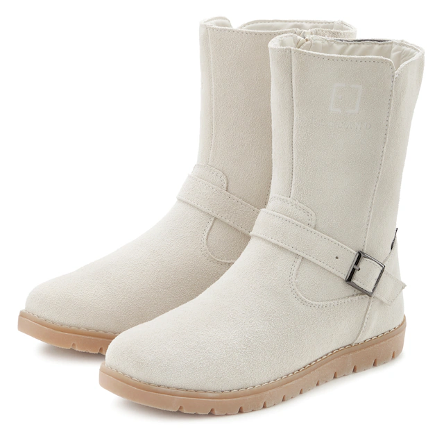 Elbsand Winterstiefel  Boots,Winterstiefelette,Leder, wind- & wasserabweisende Tex-Membran