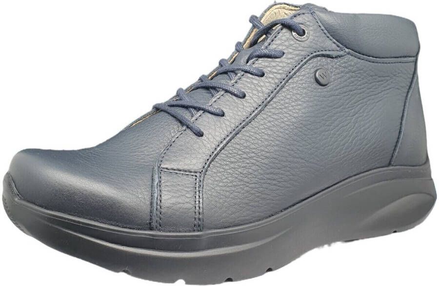 Wolky Veterschoenen Lima blauw leer