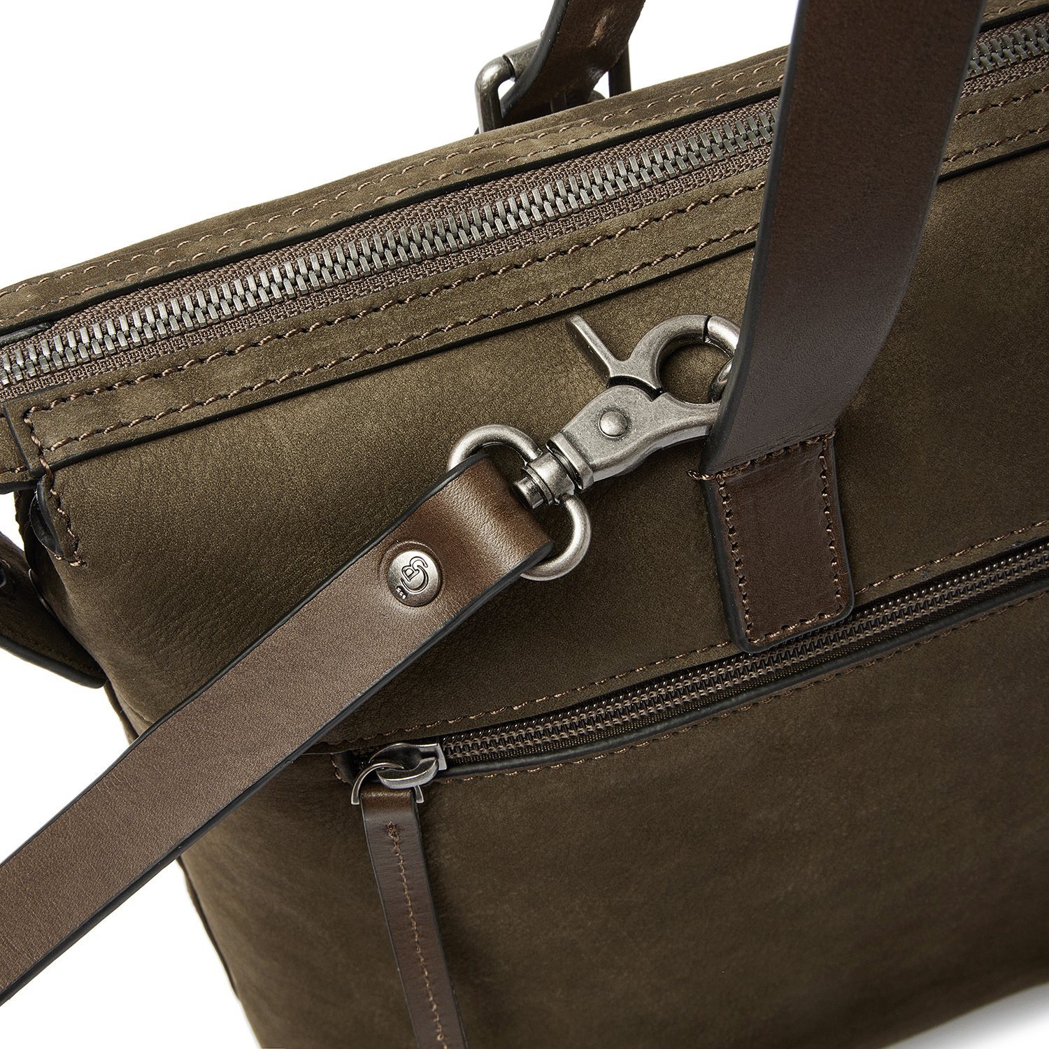 Castelijn & Beerens Nubuck Laptopbag 15.6