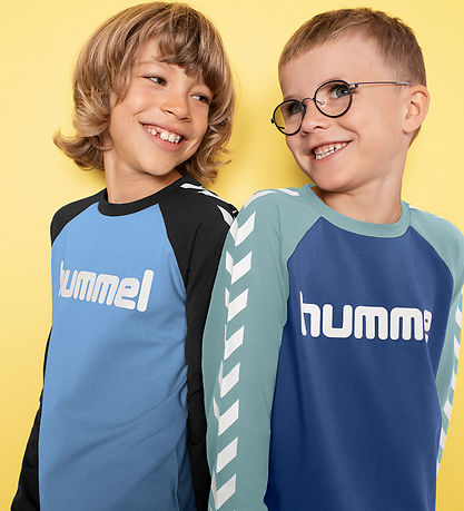 Hummel Bluse - hmlBoys - Blåe Surf