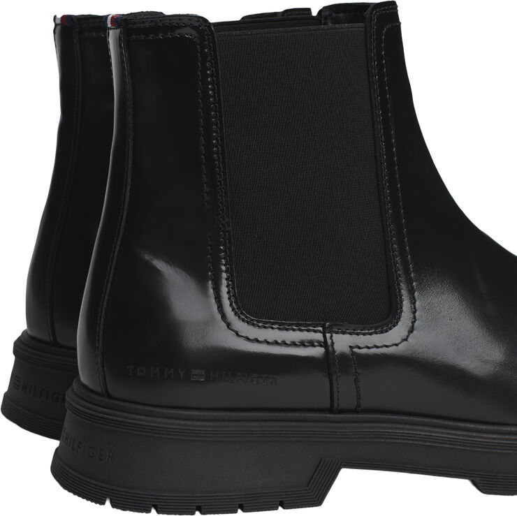 Tommy Hilfiger HILFIGER ABRASIV WARM LTH CHELS Black