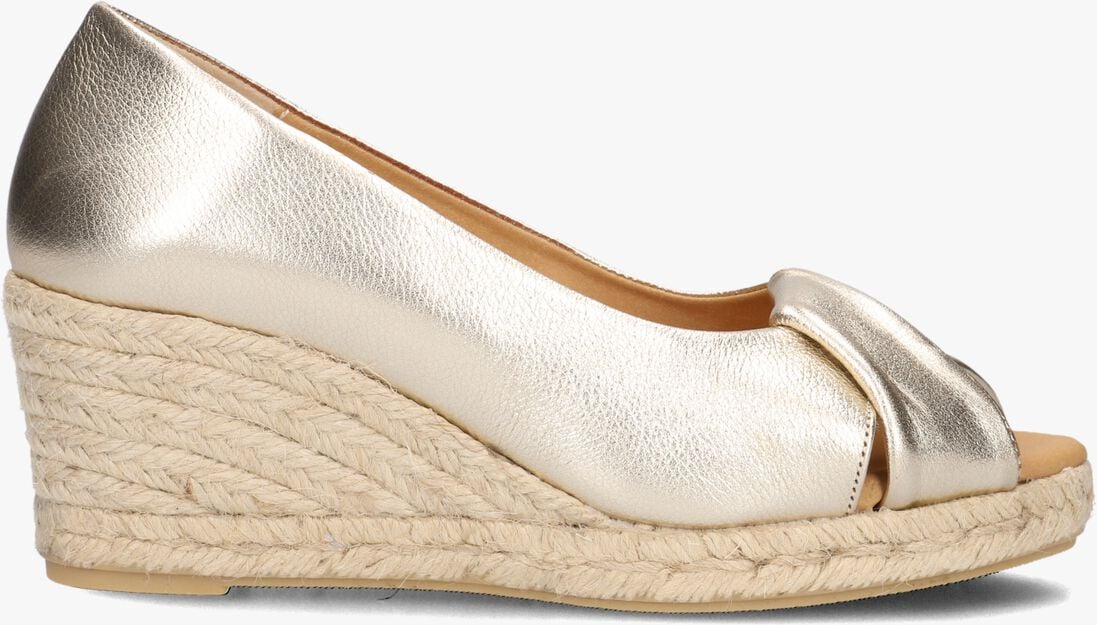 goudkleurig ayana espadrilles yu836