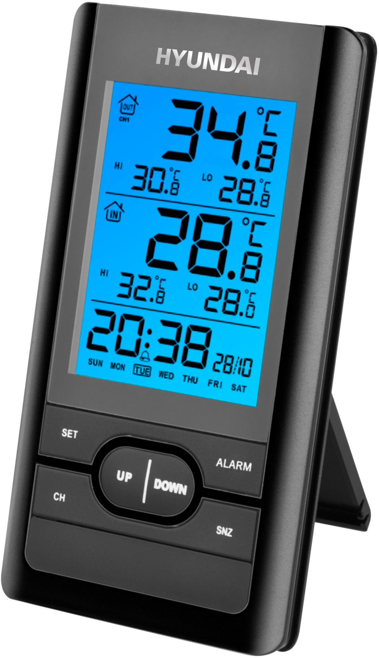 Hyundai Wetterstation »Hyundai WS1070S« (mit Aussensensor)