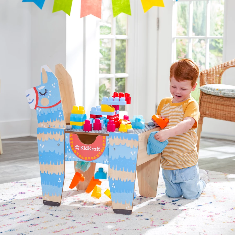 KidKraft® Llama Pinata Baustein Spieltisch