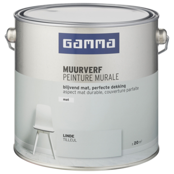 GAMMA muurverf mat 2,5 L linde