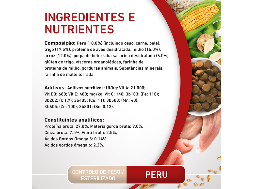 RAÇÃO PARA CÃO PURINA ONE RAÇA MEDIUM E MAXI COM PERU E ARROZ 2.5KG