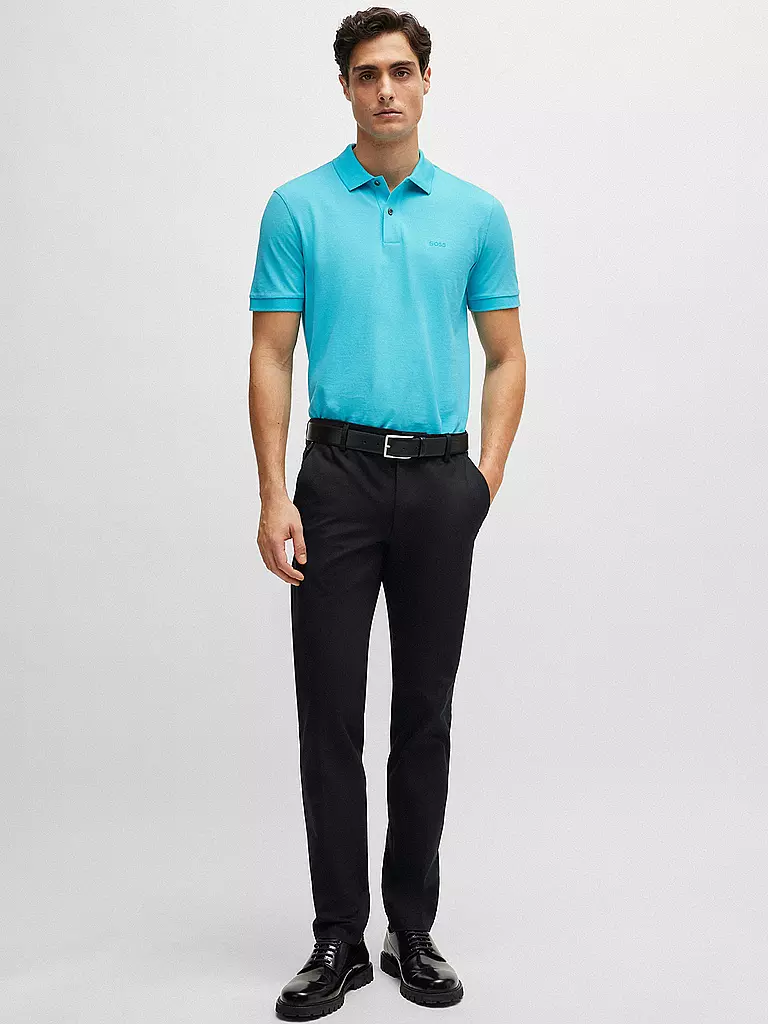 BOSS Poloshirt Regular Fit PALLAS türkis