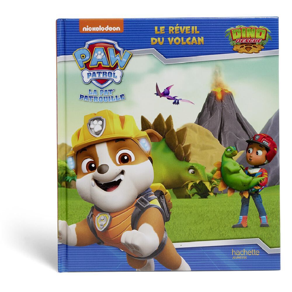 Livre Pat' Patrouille - Le réveil du volcan, Hachette jeunesse