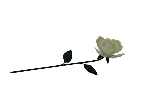 Dehner Metall-Dekostab Rose