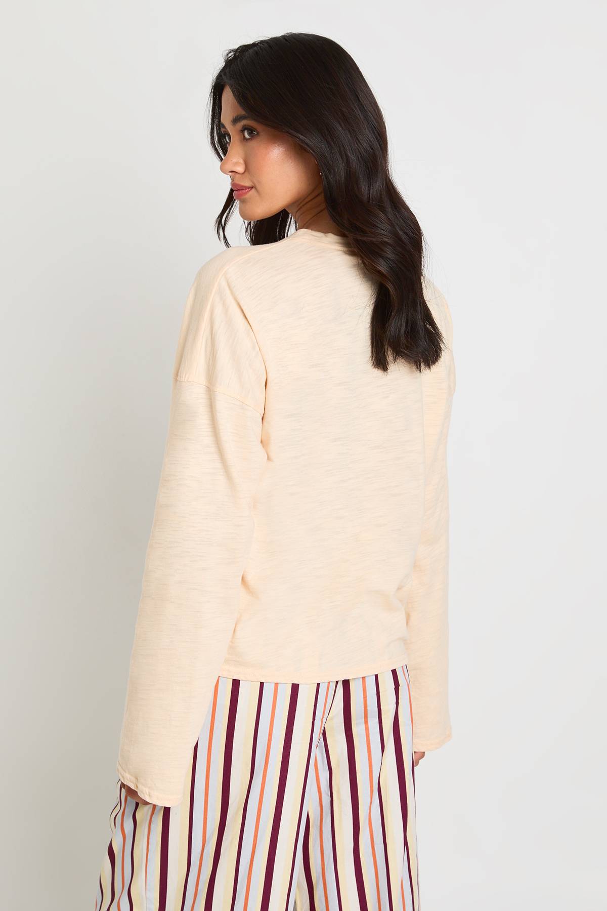 boohoo T-shirt Ample Oversize En Jersey Chiné Transparent