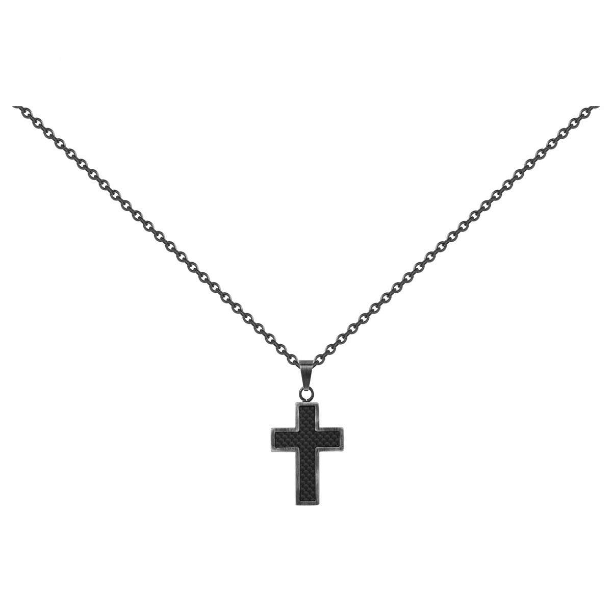 Collier mono-motif Cédric en PVD