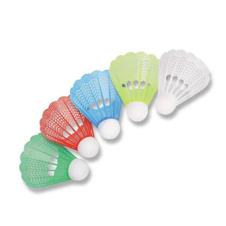 Sunflex Badminton Colorful, 5er Packung