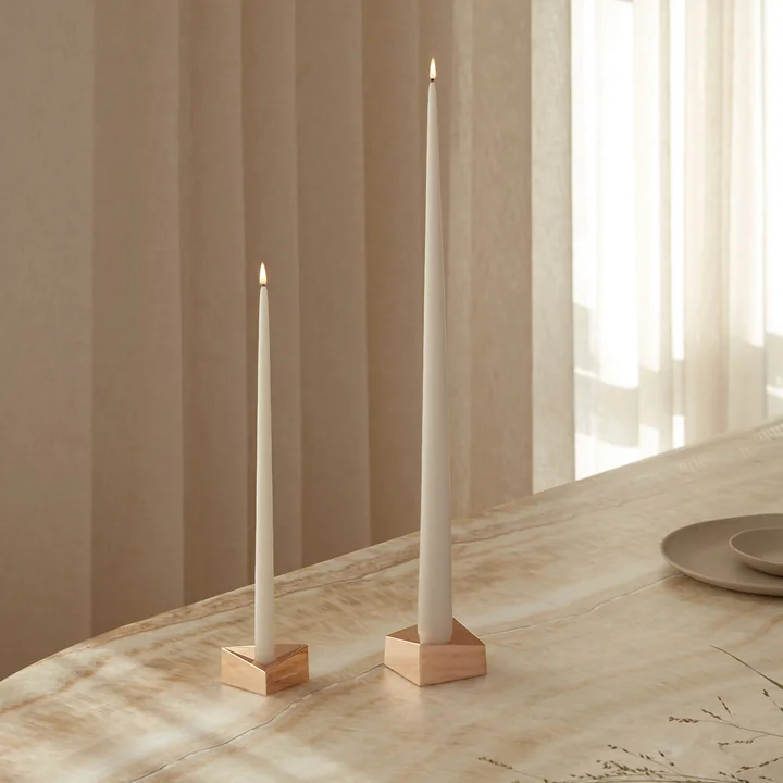 Stoff Nagel - Reflect Kerzenhalter, small, roségold