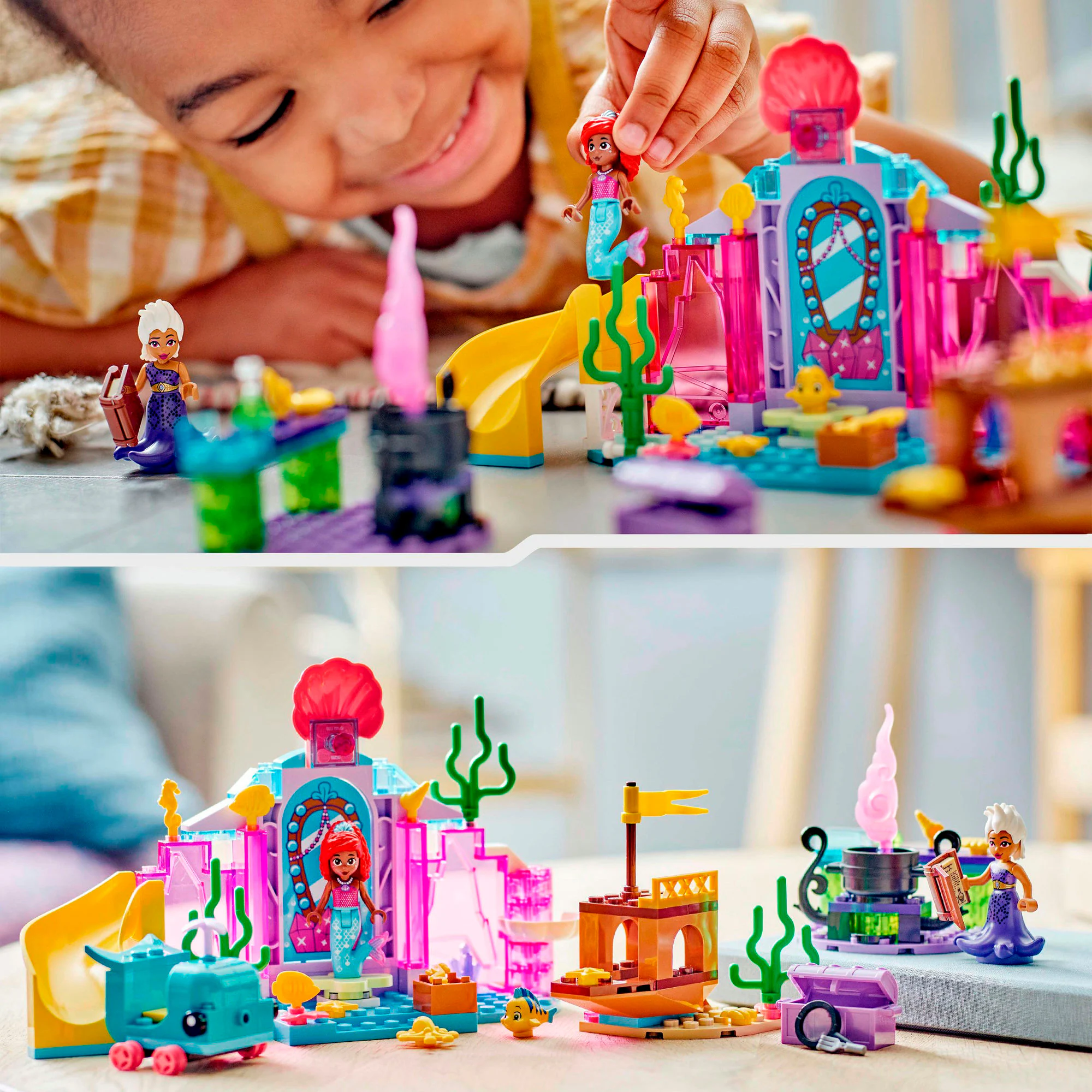 LEGO Konstruktionsspielzeug Disney Princess Arielles Kristallhöhle