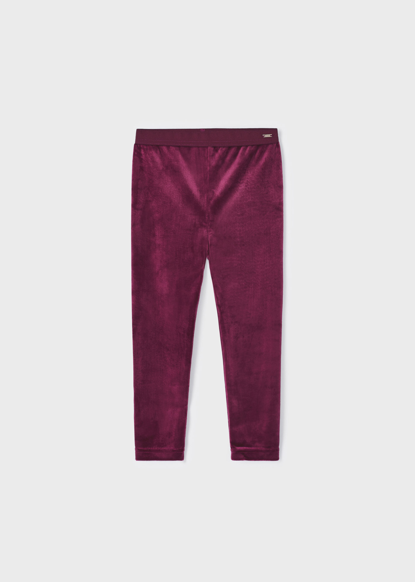 Leggings de veludo para meninas