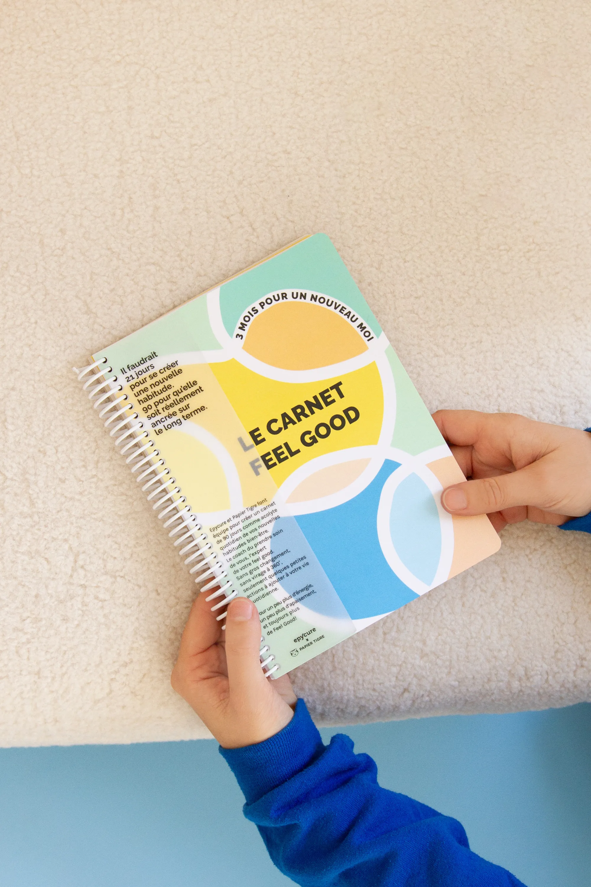 Epycure Carnet Feel Good – 90 jours de suivi bien-être-260 g