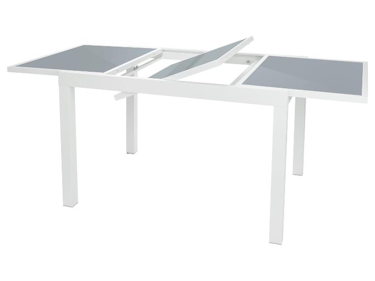 Uitschuifbare aluminium tuintafel Houston