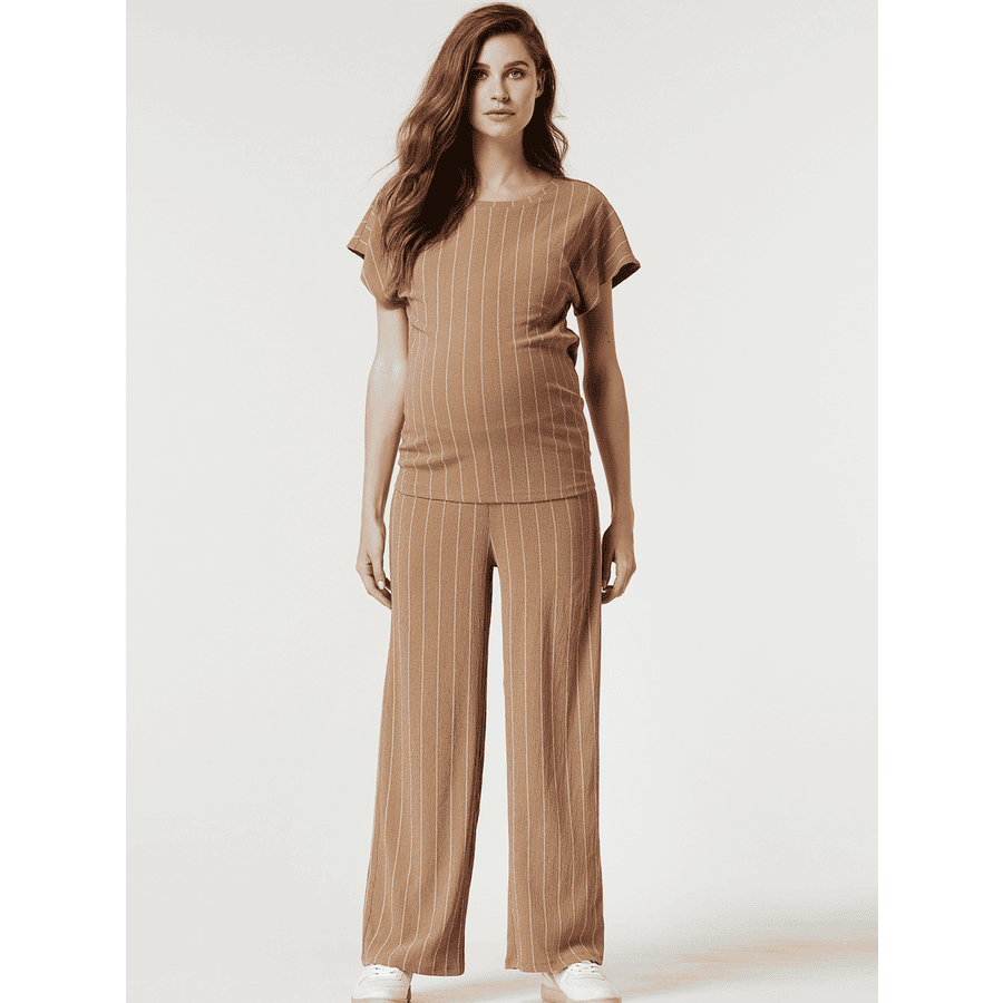 SUPERMOM Casual Hose Stripe Tigers Eye
