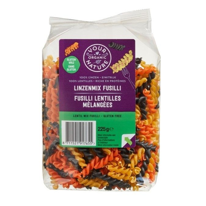 Your Organic Nature Linzenmix fusilli (bio) 225 gram