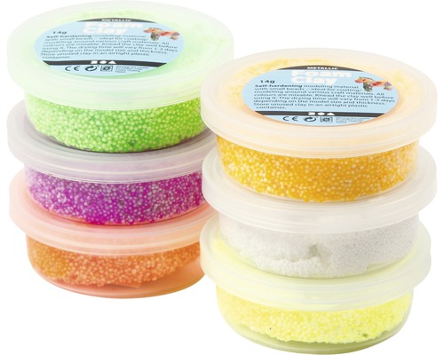 Foam Clay® Lentekleuren, 6 x 14 g