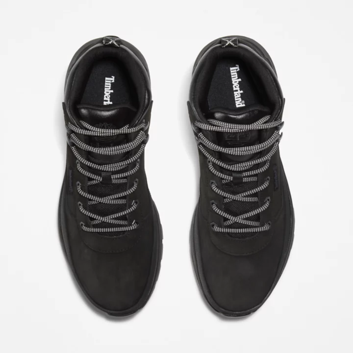 Chaussures de randonnée Field Trekker pour homme en noir monochrome