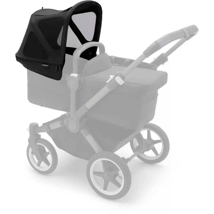 bugaboo Sonnendach mit Lüftungsfenstern Breezy Donkey Midnight Black