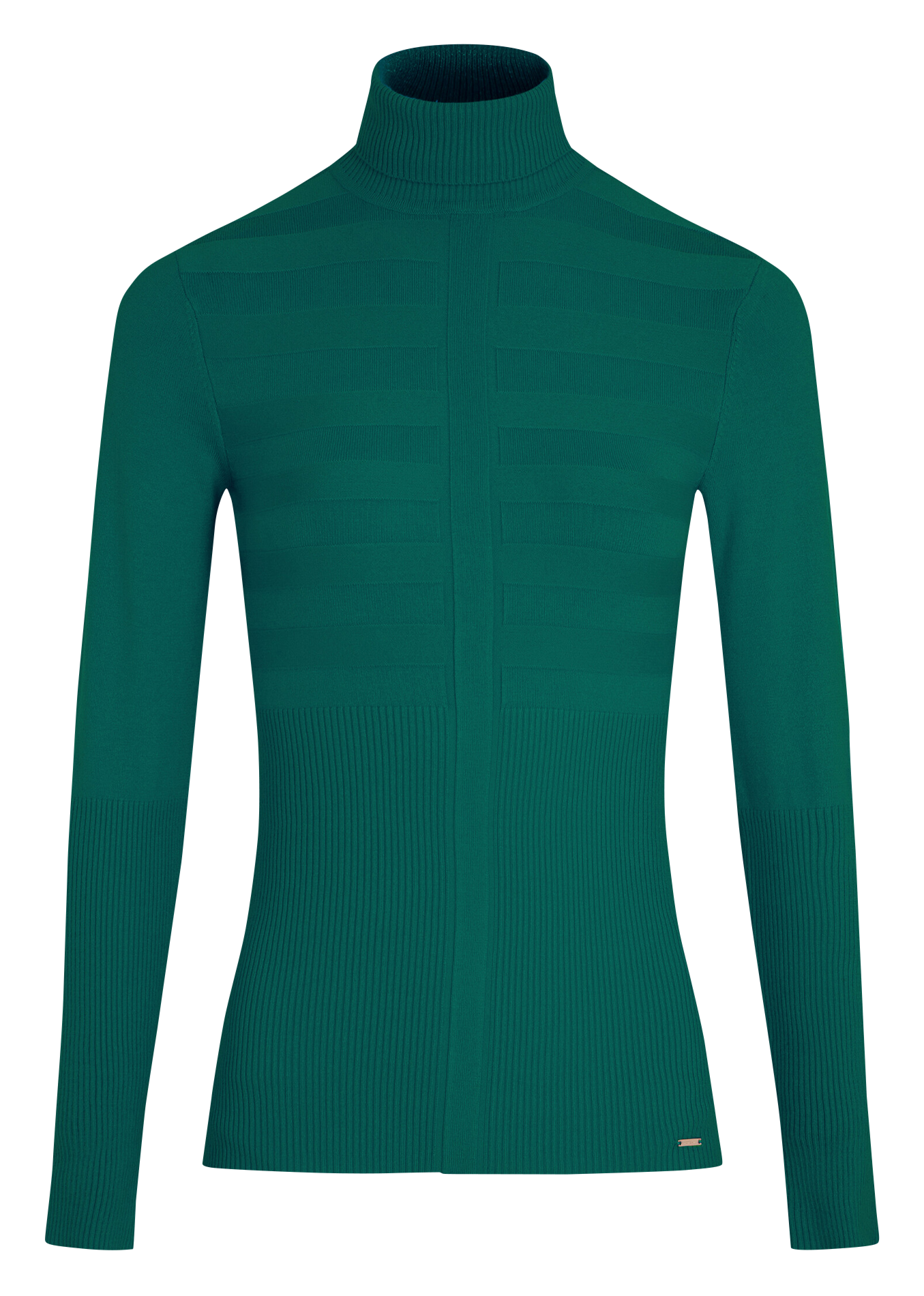 Pull col roulé | Vert