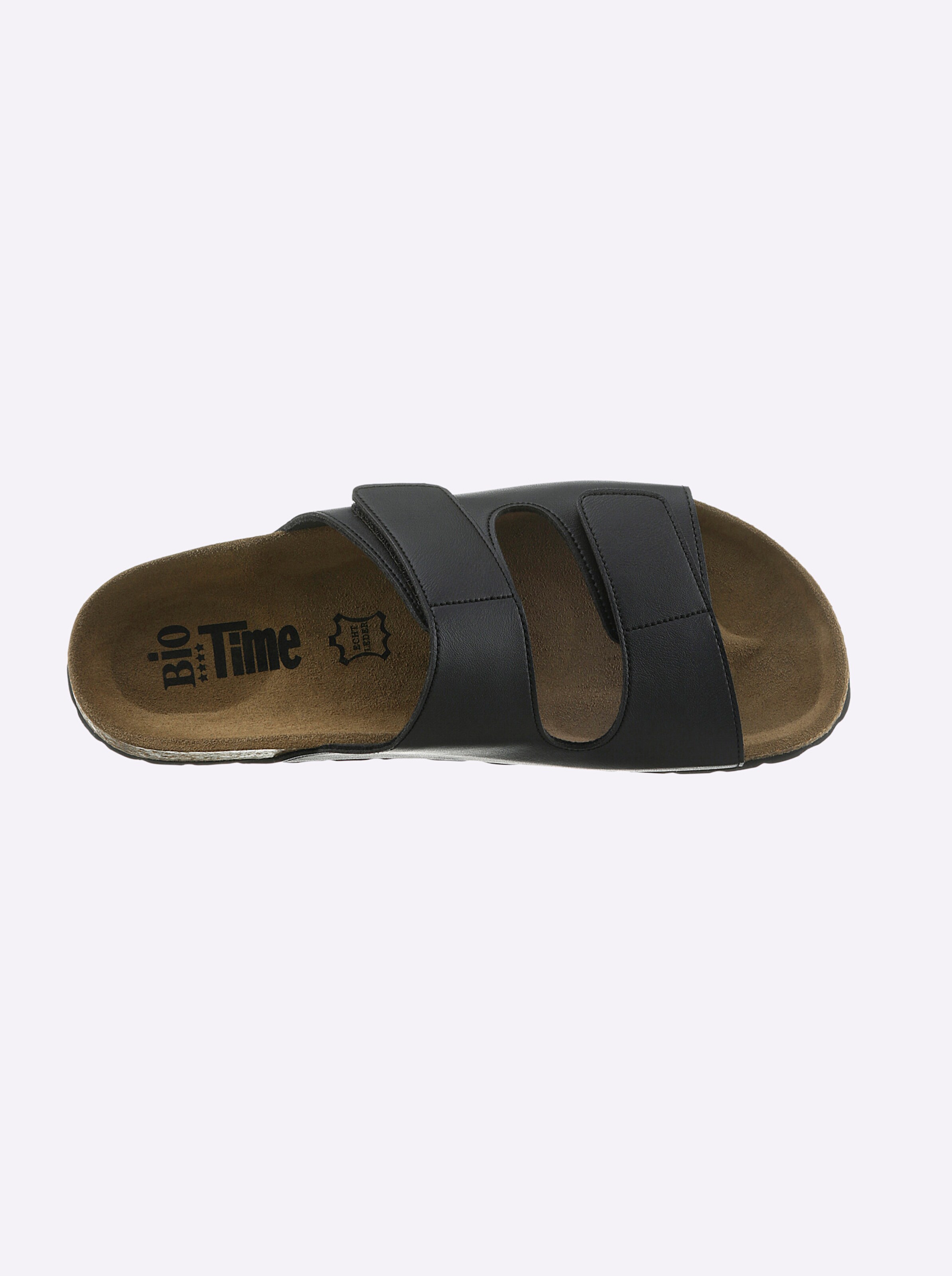 Bio Time Pantolette in schwarz