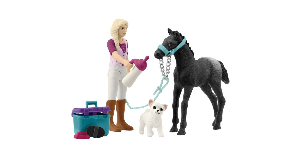 SchleichHorse Club - Verzorgingsset voor veulens speelset  (42755)