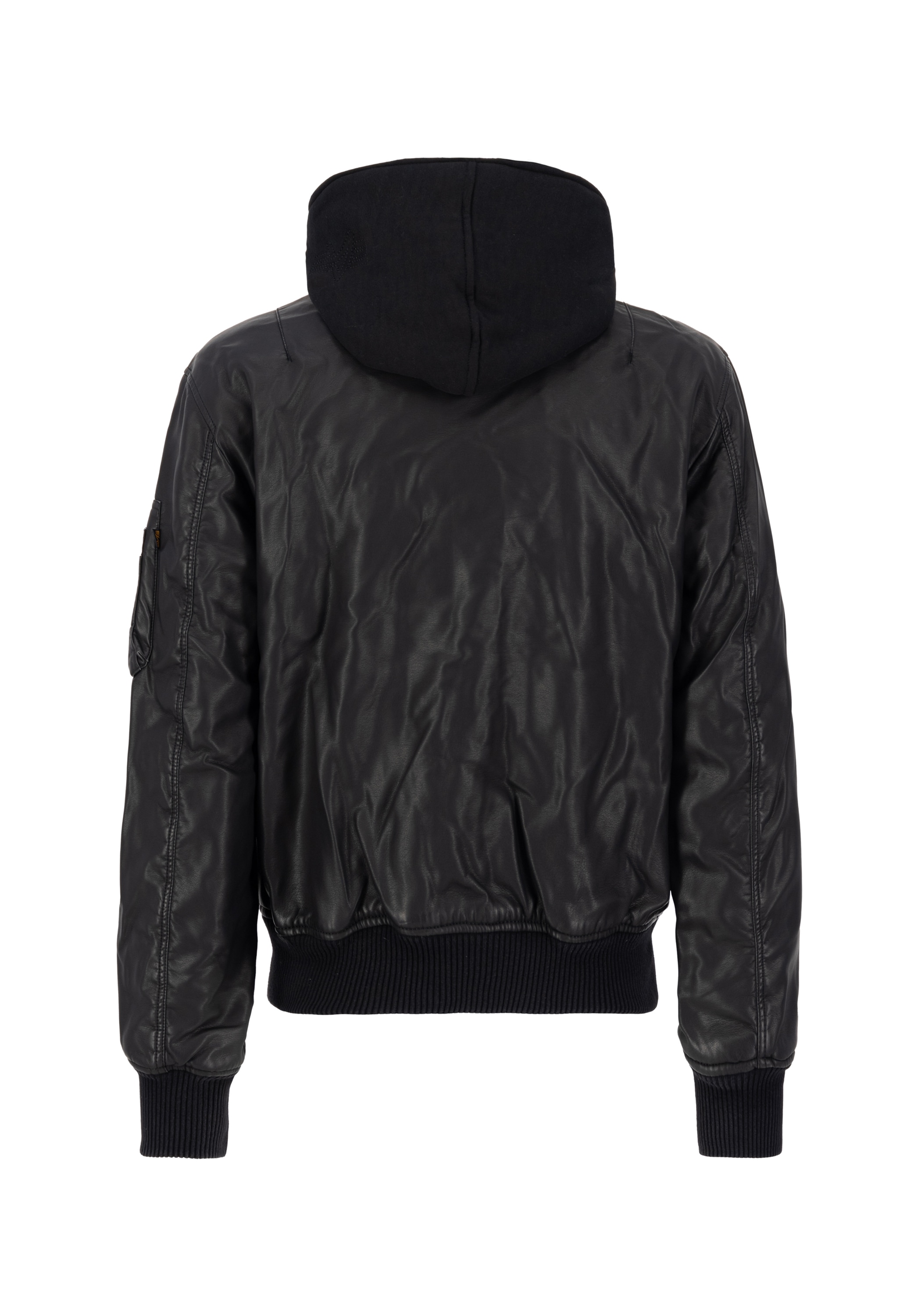 Alpha Industries Lederjacke »MA-1 D-Tec Faux Lether«