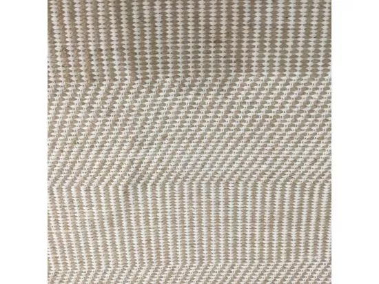Tapis déco à franges en jute et coton 60x120cm